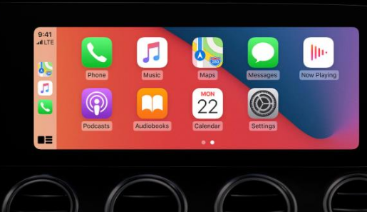 通江apple维修网点分享如何将iPhone连接到CarPlay 