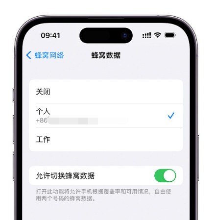 通江苹果维修服务分享如何在iPhone上使用双卡 